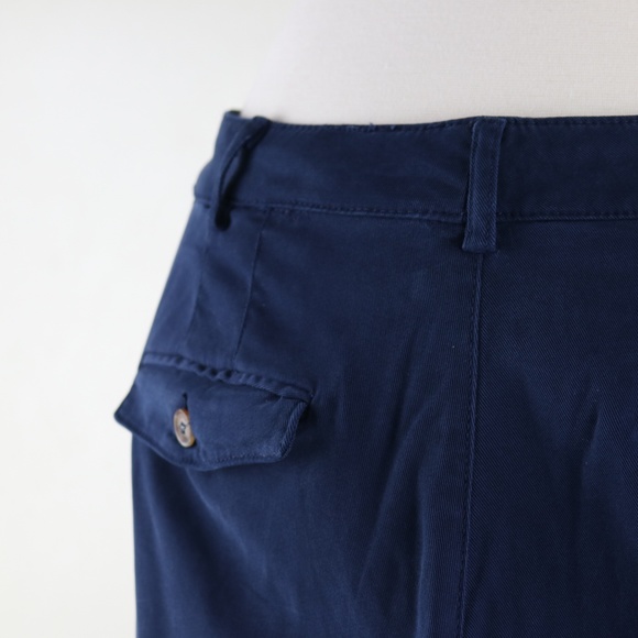 Zara Tapered Chino Trouser Gingham Pant Sz 8 - Picture 5 of 6